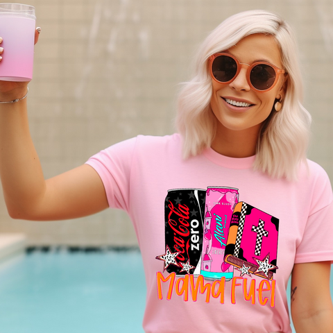 DTF Full Color Transfer - Mama Fuel Zero Alan Bible