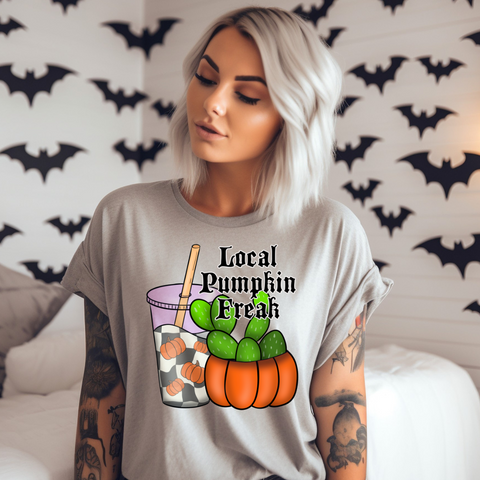 DTF Full Color Transfer - Local Pumpkin Freak