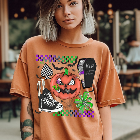 DTF Full Color Transfer - RIP Coffin