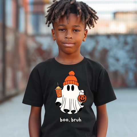 DTF Full Color Transfer - Boo, Bruh EXCLUSIVE DESIGN