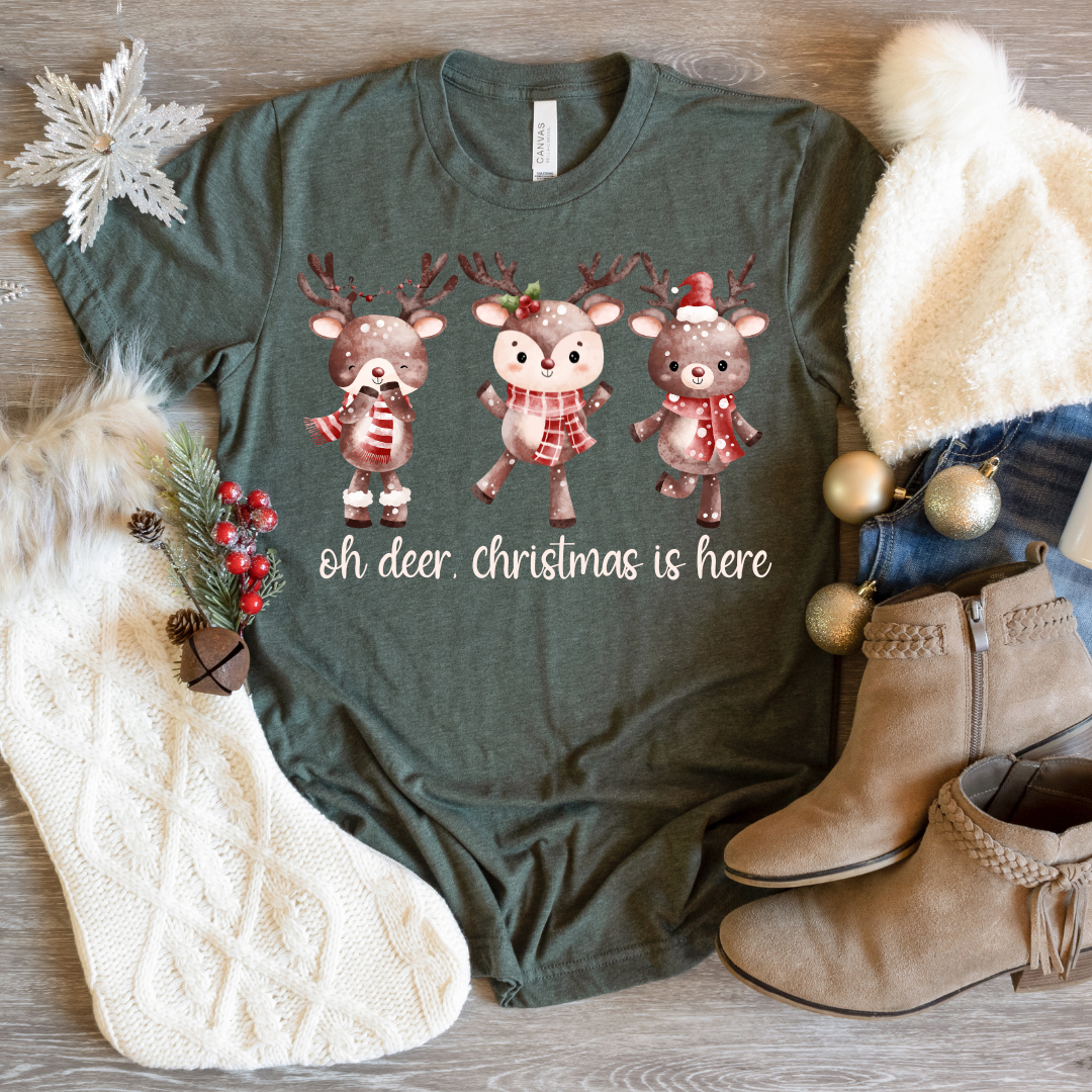 DTF Full Color TShirt Transfer - Oh Deer *SBSC EXCLUSIVE DESIGN*