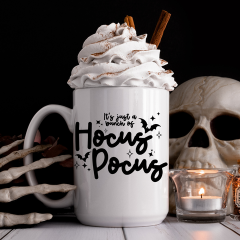 UV DTF Decal - It's Just A Bunch Of Hocus Pocus Black