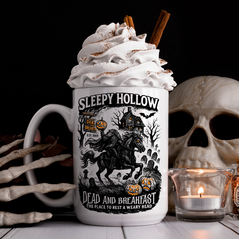 UV DTF Decal - Sleepy Hollow Dead & Breakfast