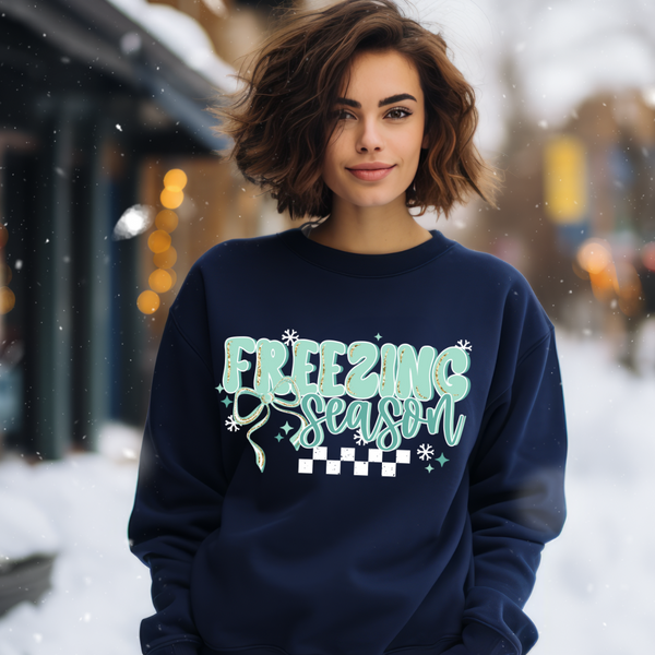 DTF Full Color Transfer - Freezing Season Mint
