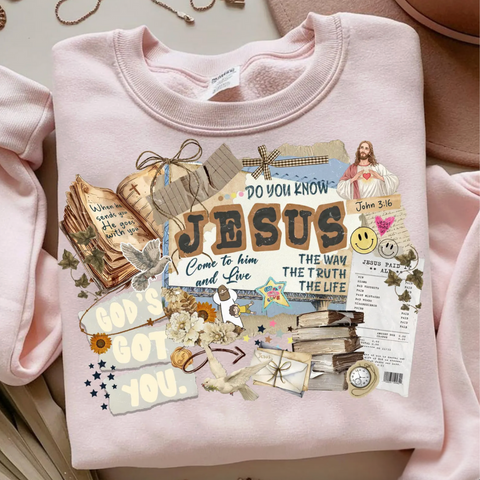 DTF Full Color Transfer - Do You Know Jesus