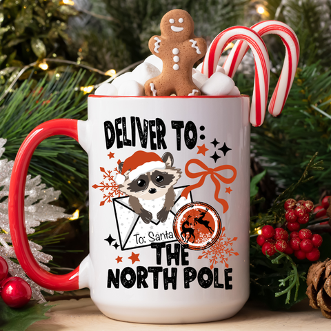 UV DTF Decal - Deliver To North Pole