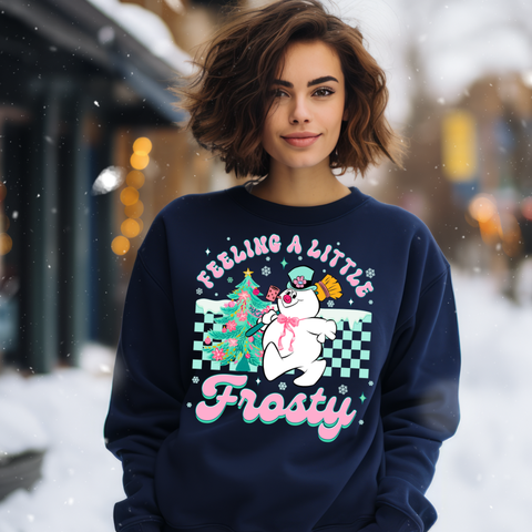 DTF Full Color TShirt Transfer - Feeling A Little Frosty