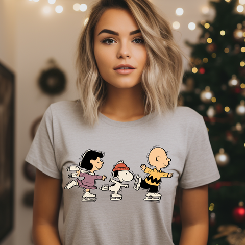 DTF Full Color TShirt Transfer - Charlie Skating