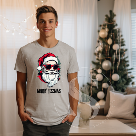 DTF Full Color TShirt Transfer - Merry Rizzmas *EXCLUSIVE DESIGN*