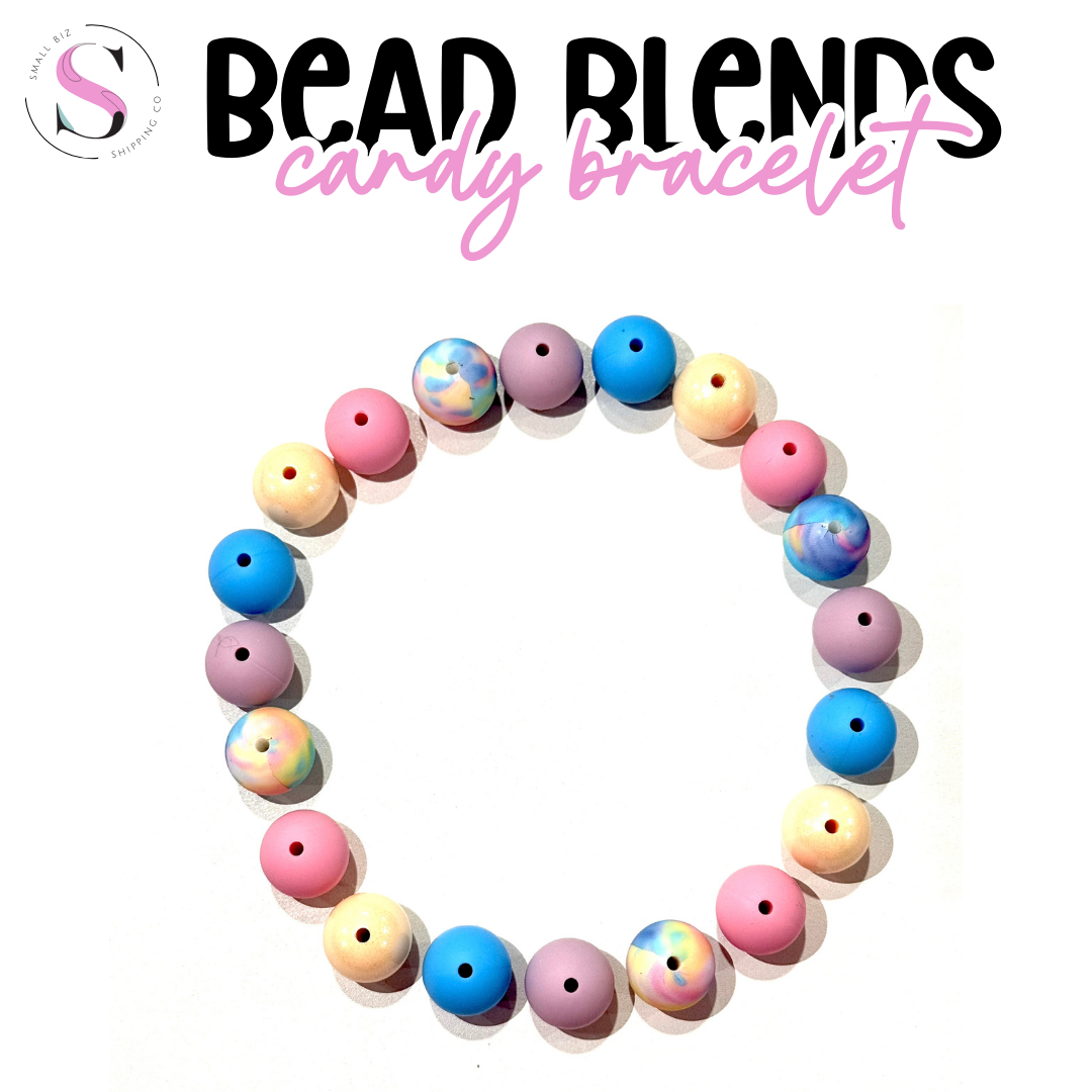 15mm Silicone Bead Blend - Candy Bouquet