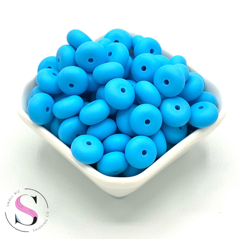 14mm Donut Spacers - Pool Blue