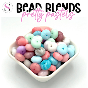 14mm Donut Spacers - Pretty Pastels