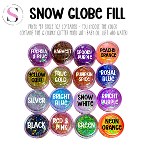 *NEW* Snow Globe Glitter Fill