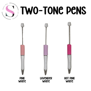 Two-Tone Beadable Pens