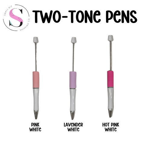 Two-Tone Beadable Pens