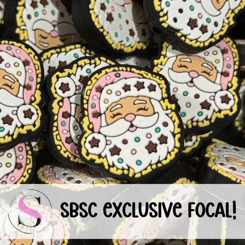 Cheerful Santa  - *EXCLUSIVE* Silicone Focal