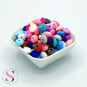 12mm Lentil Spacers - Assorted