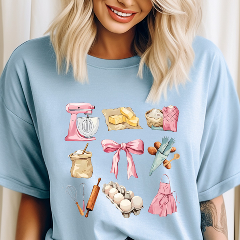 DTF Full Color Transfer - Baking Things