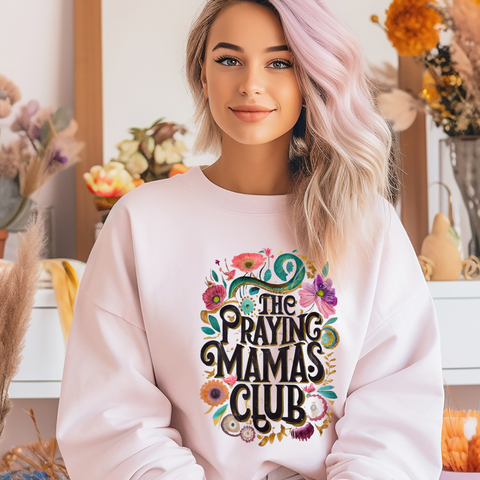 DTF Full Color Transfer - The Praying Mamas Club