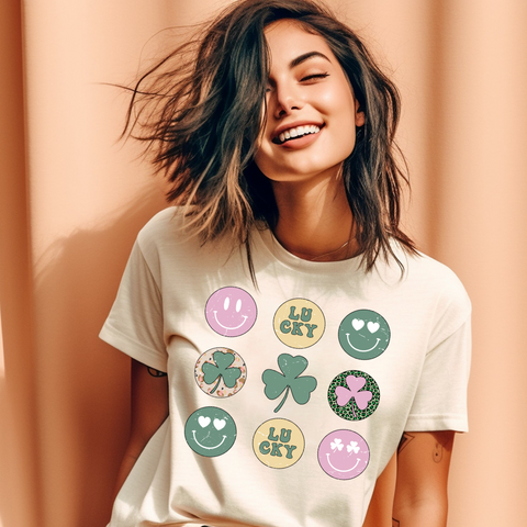 DTF Full Color Transfer - Lucky Square