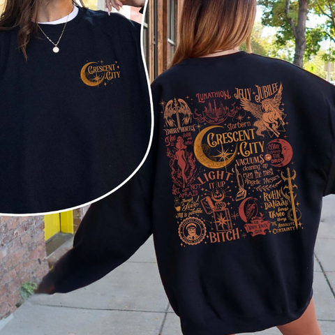 DTF Full Color Transfer - Crescent City - FREE POCKET!