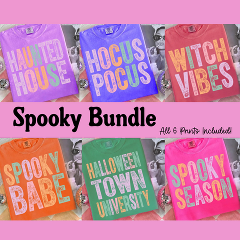 *NEW* DTF Bundle - Spooky (All 6 Prints Included!)