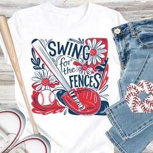 DTF Full Color Transfer - Swing For The Fences