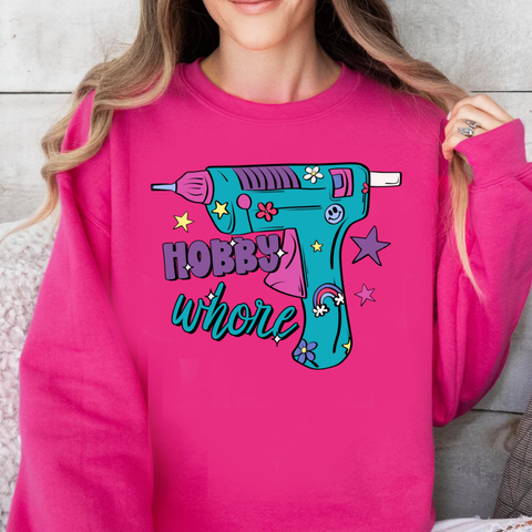 DTF Full Color TShirt Transfer - Hobby Whore