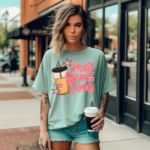 DTF Full Color Transfer - Small Business Owner