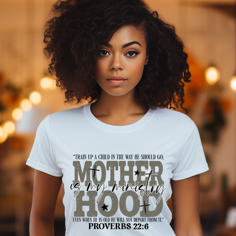 DTF Full Color TShirt Transfer - Train Up A Child