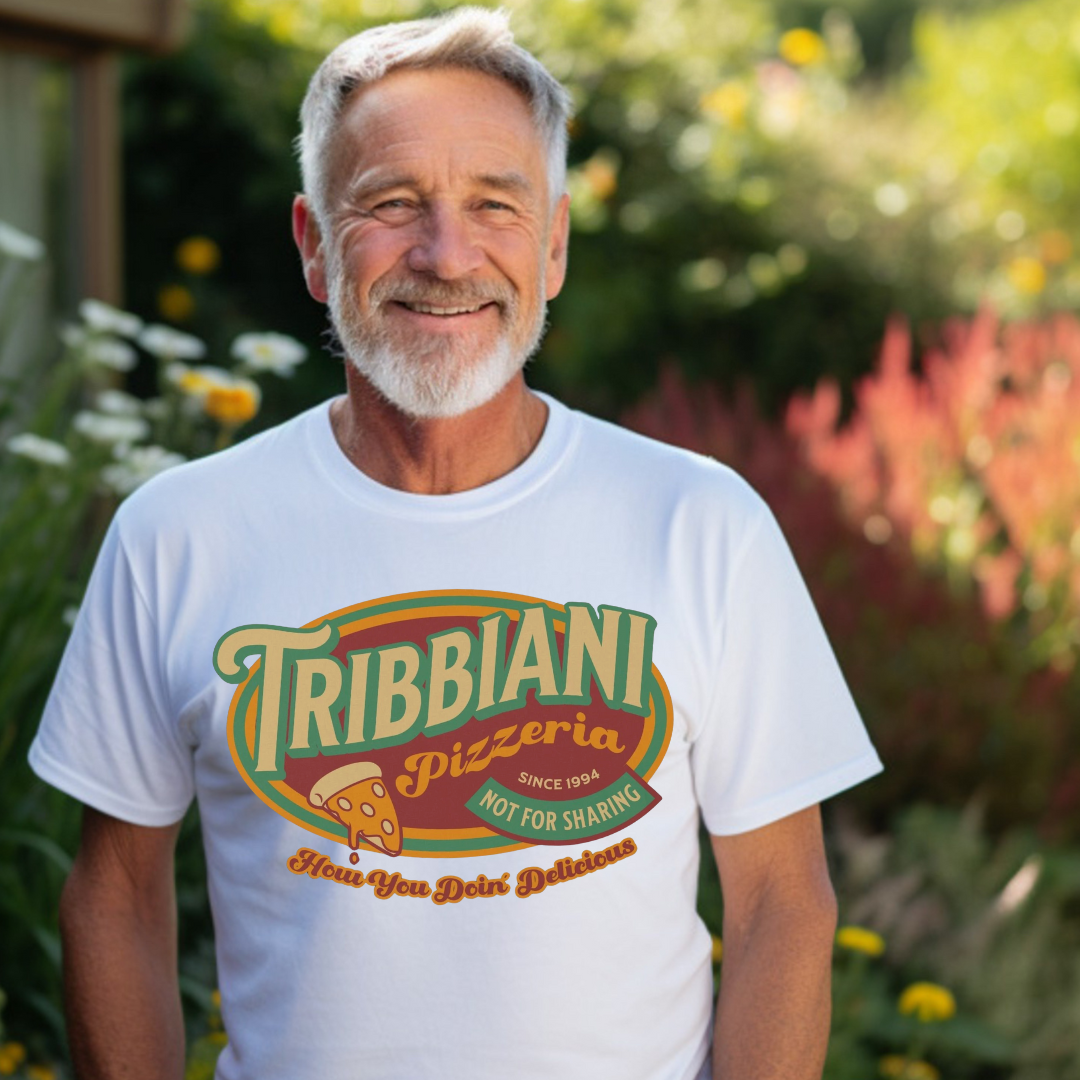 DTF Full Color TShirt Transfer - Tribbiani Pizzeria