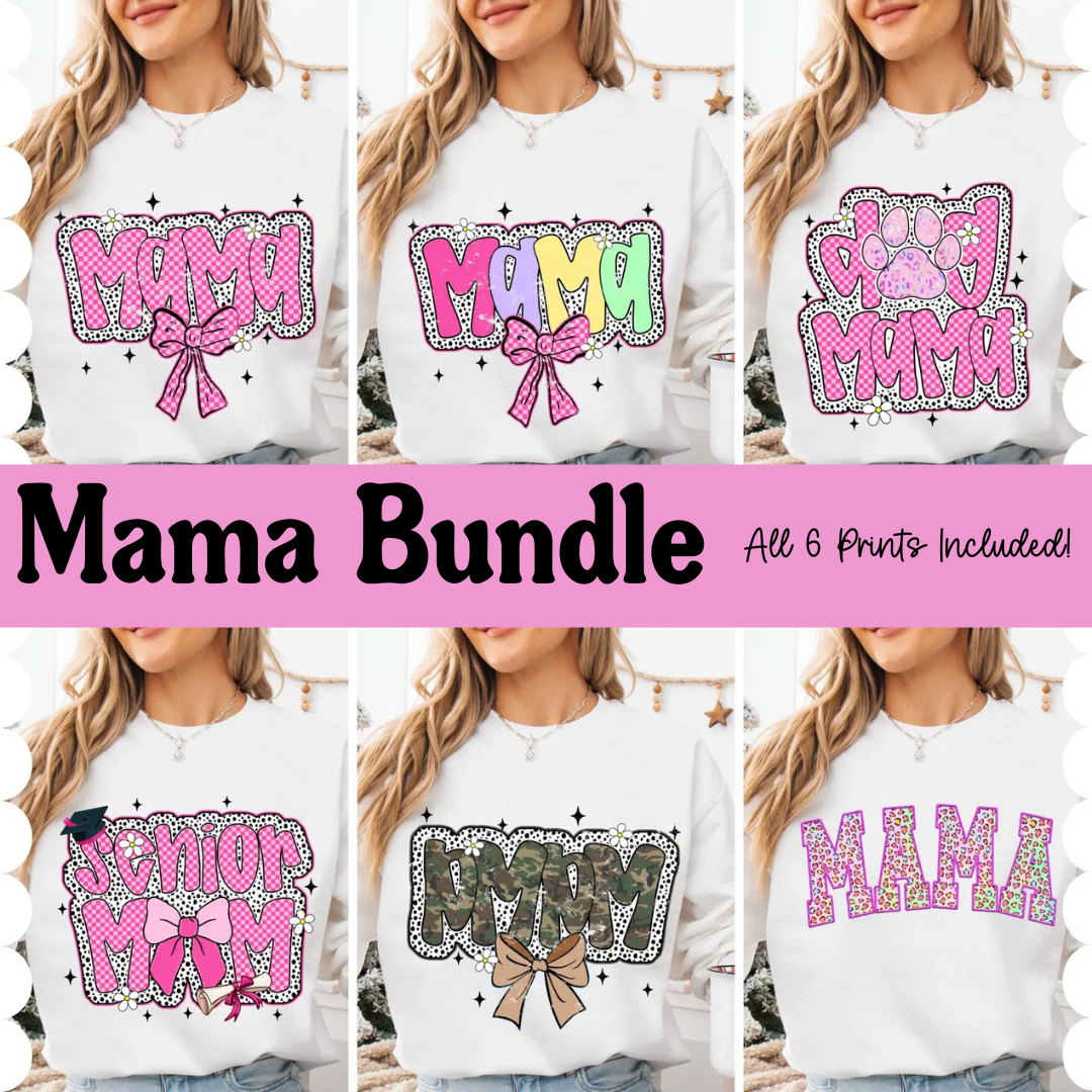*NEW* DTF Bundle - Mama (All 6 Prints Included!)