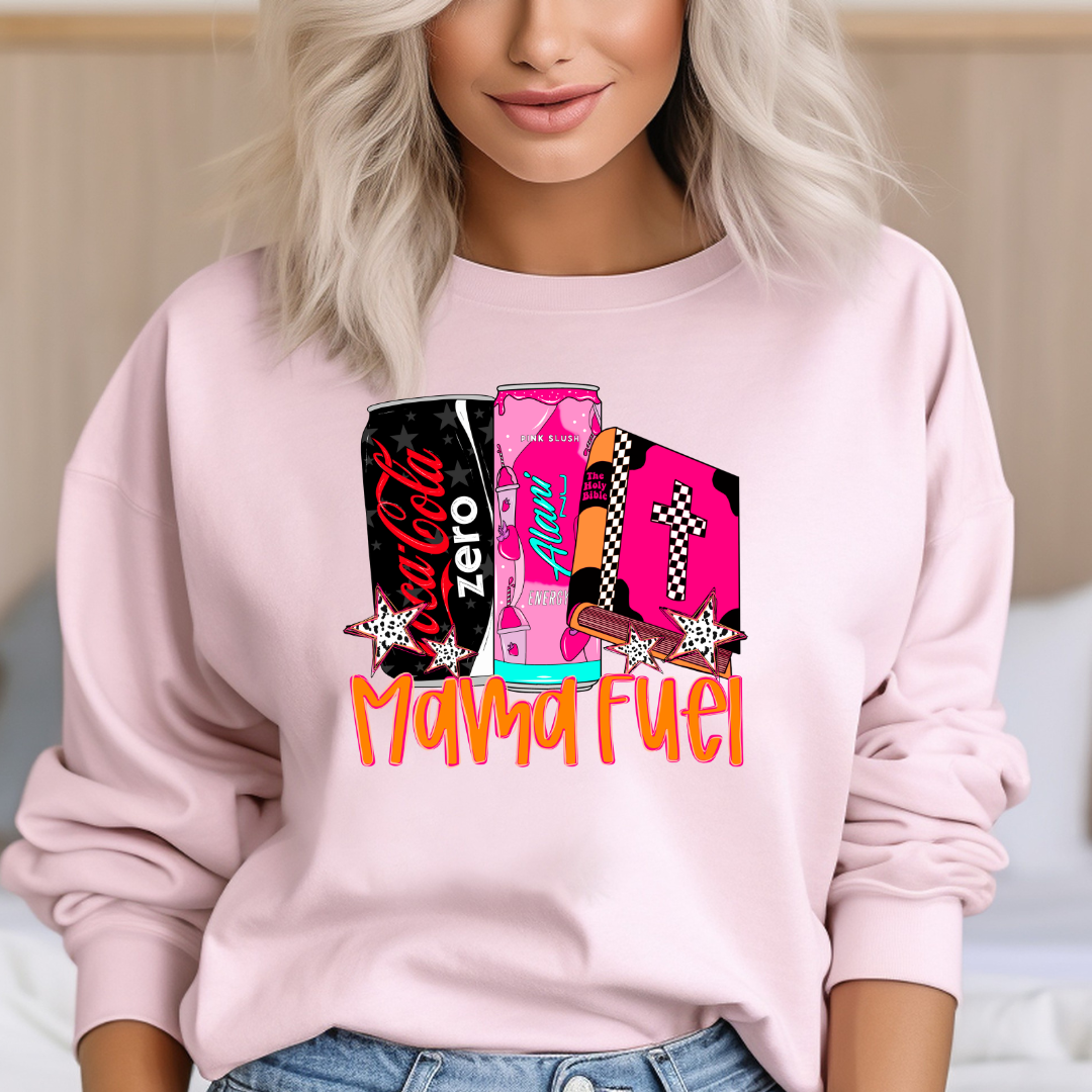 DTF Full Color Transfer - Mama Fuel Zero Alan Bible