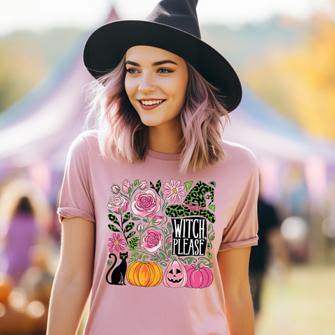 DTF Full Color Transfer - Witch Please