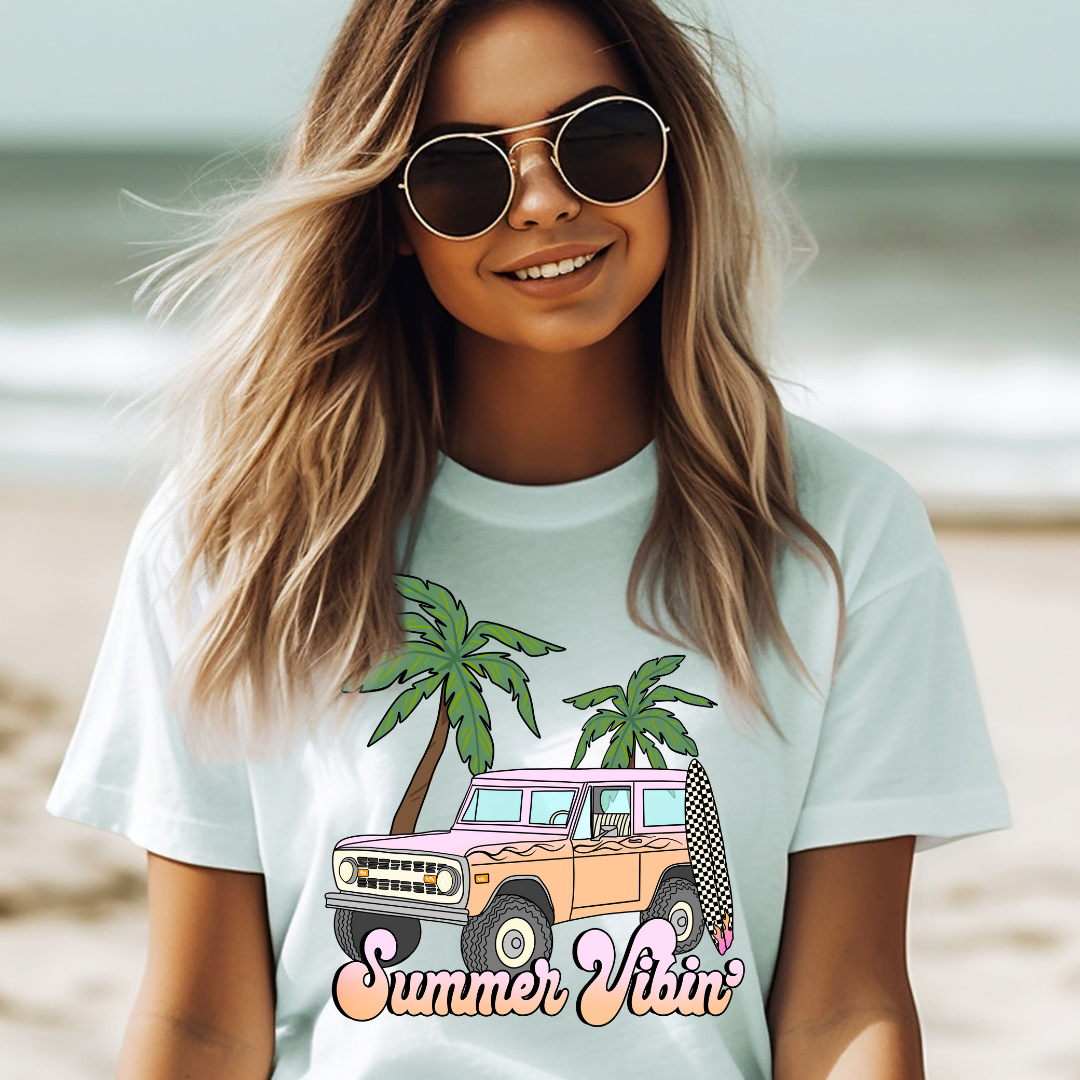 DTF Full Color Transfer - Summer Vibin