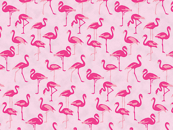 20x30" Tissue Paper - Pink Flamingo