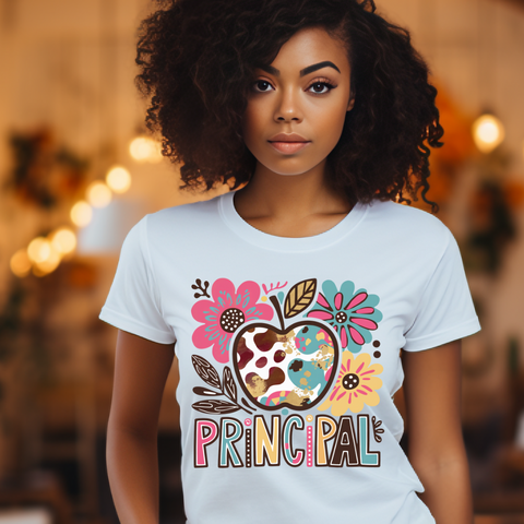 DTF Full Color Transfer - Boho Floral - Principal