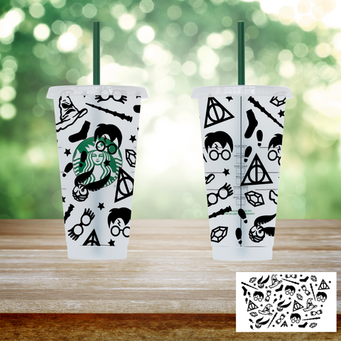 24oz UV DTF Wrap - Wizard