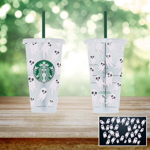 24oz UV DTF Wrap - Ghost