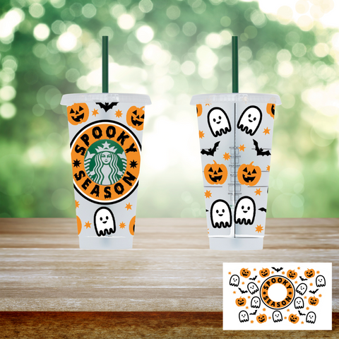 24oz UV DTF Wrap - Spooky Season