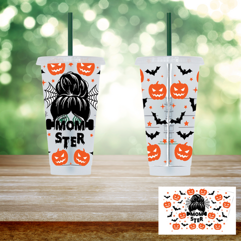 24oz UV DTF Wrap - Momster