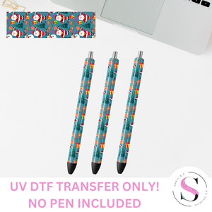 UV DTF Pen Wrap - Santa