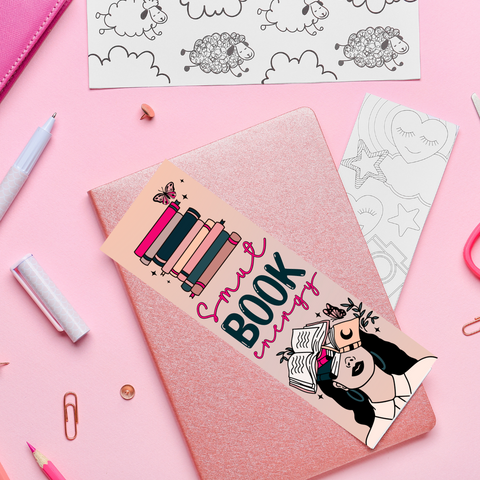 Smut Book Energy - UV DTF Bookmark Decal