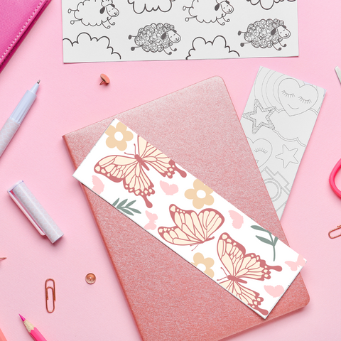 Butterly - UV DTF Bookmark Decal