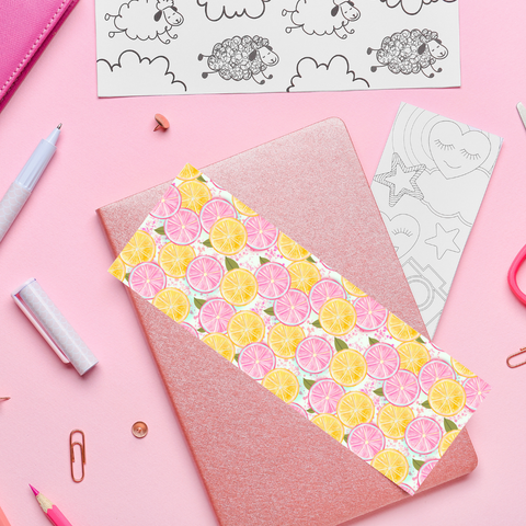 Pink Lemonade - UV DTF Bookmark Decal