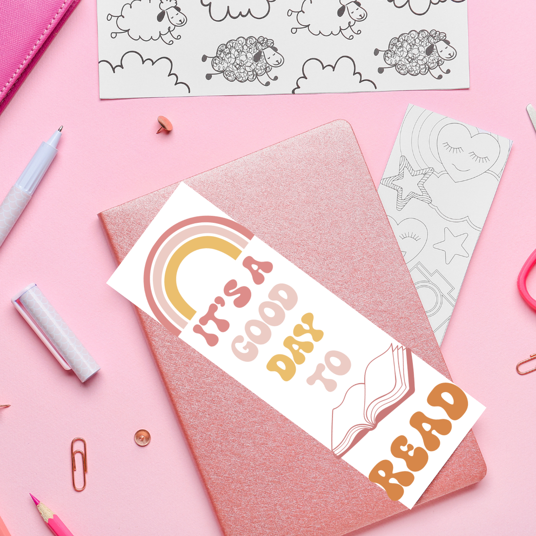 Good Day To Read - UV DTF Bookmark Decal