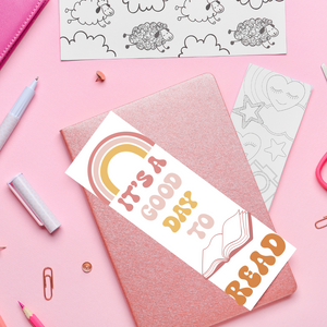 Good Day To Read - UV DTF Bookmark Decal