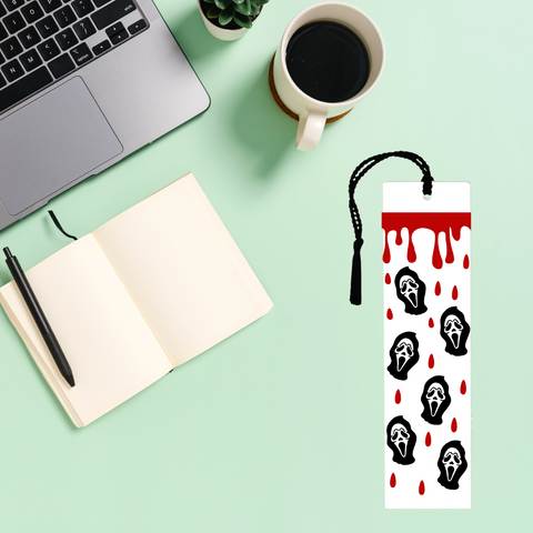 Ghostface - UV DTF Bookmark Decal