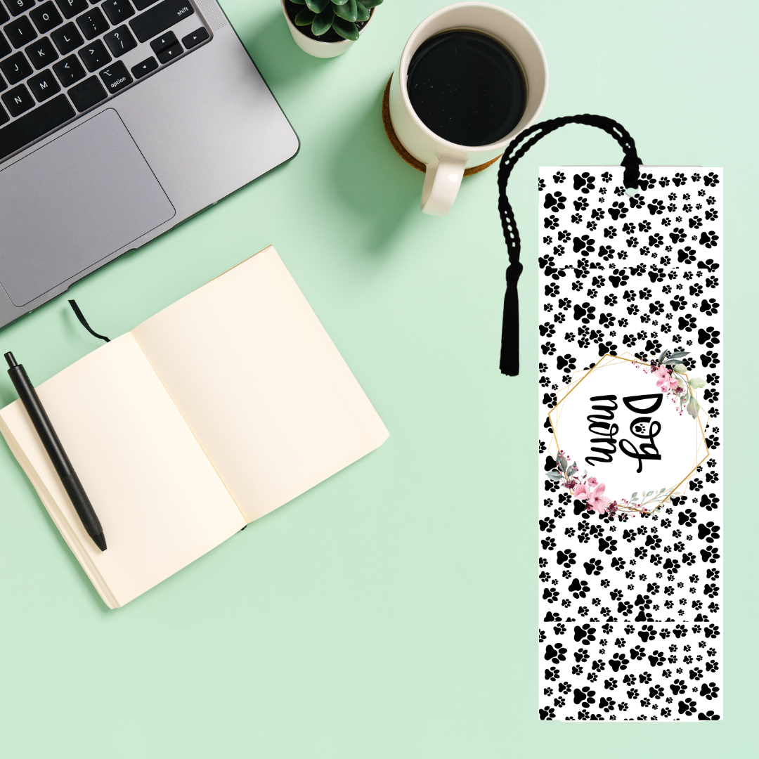 Dog Mom - UV DTF Bookmark Decal