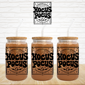 Hocus Pocus Enchanted Brooms - UV DTF Decal